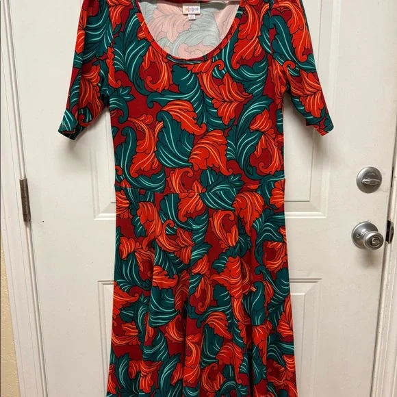 LuLaRoe | Women’s Floral Dress Size XXL - Picture 2 of 3